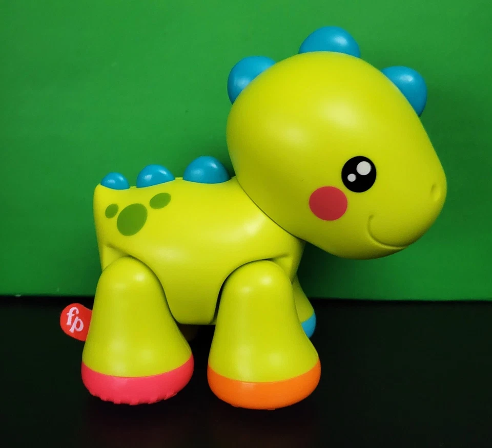 Fisher Price Paradise Pals Dino Clicker Pal Bebé Niño Juguete Dinosaurio Verde Foto 3 de 4