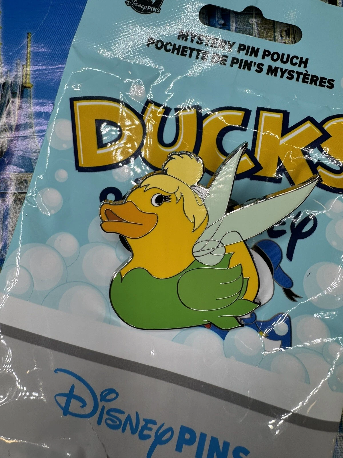 2025 Disney Parks Pin Ducks Of Disney Mystery Series Tinker Bell ONLY