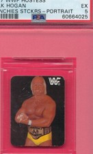 PSA 5 MUNCHIES HULK HOGAN 1987 WWF HOSTESS WRESTLING STICKER TERRY BOLLEA *TPHLC