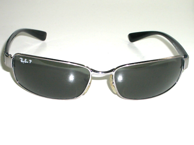 RAY-BAN RB3364 62[]17 3P SLEEK GUNMETAL POLARIZED CRYSTAL
