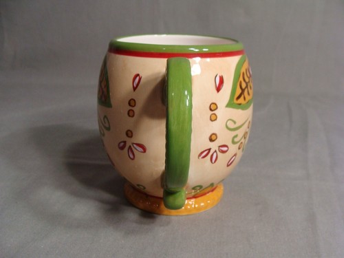 1 Pier 1 Earthenware Mug In The Juliana Pattern - Picture 4 of 6