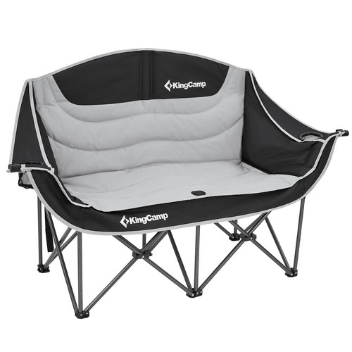 KINGCAMP Campingstuhl Sofa Duo Deluxe Doppel Lounge 2 Personen Klapp Stuhl 200kg - Bild 1 von 7