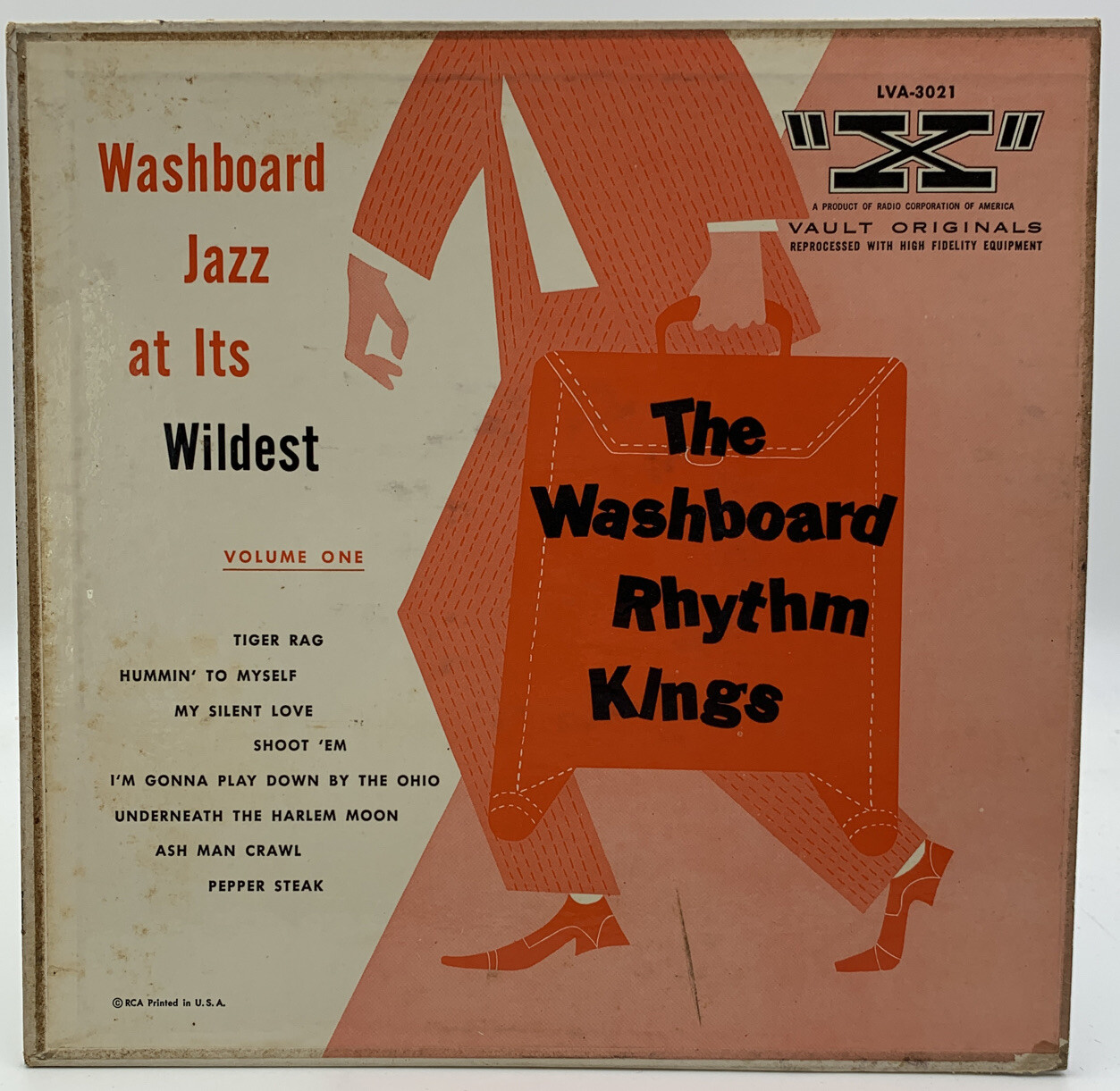 The Washboard Rhythm Kings 10” Record Volume 1 RCA X Vault Jazz Vintage