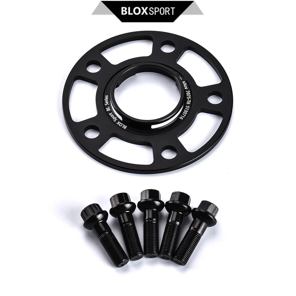 5 orificios 4 piezas 10 mm para Porsche Boxster S, 981 (2012-2019) 7075t6 espaciador de rueda 5x130 Foto 3 de 4