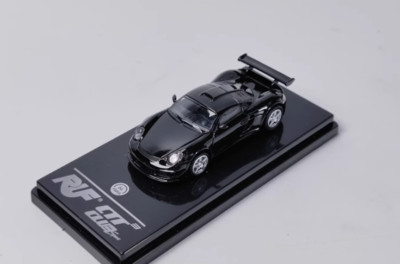 PARA 1/64 Alloy diecast car model Porsche RUF CTR3 Clubsport 2012 Black