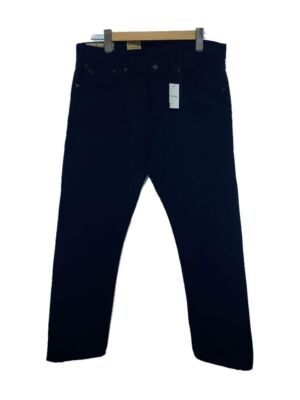 RALPH LAUREN STRAIGHT PANTS 32 DENIM Black 1367381HNST Used
