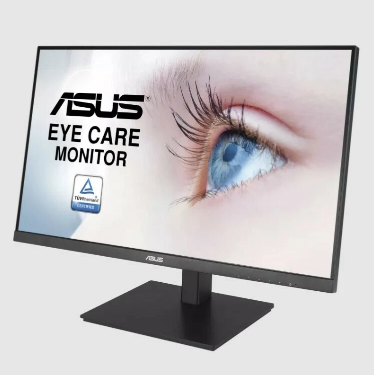ASUS VA24DQSB Eye Care Monitor 23.8" Full HD IPS Frameless 75Hz Adaptive-Sync - Image 3 of 4