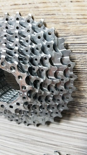 Shimano CS-HG70-9 11-32t 9 Speed HyperGlide Cassette & HG Chain Mountain Bike - Picture 7 of 11