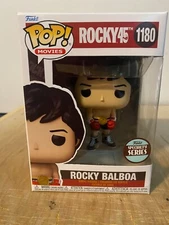 FUNKO Pop Vinyl Rocky II ROCKY BALBOA w/ TITLE BELT Figure C9+ Specialty Series