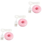 Set of 3 Cool Mist Humidifier Air for Bedroom Float Water Desktop