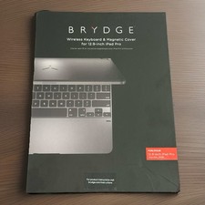 BRYDGE BRY6022 Wireless Keyboard Magnetic Cover for 12.9" iPad Pro Space Gray