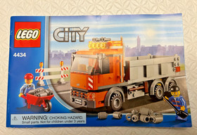 Lego City Dump Truck 4434 - Complete with box and instructions