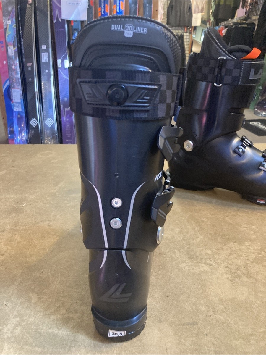 Lange RX130 LV Ski Boots - Black/Metal 26.5 | eBay
