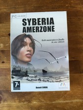 Syberia & Amerzone PC CD-ROM Big Box Dual Pack Adventure Game Classic 6 Disc