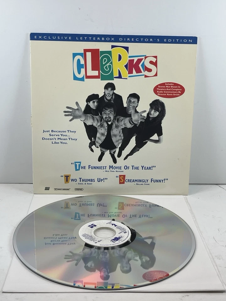 Clerks (1994) Laserdisc Kevin Smith Exclusive Letterbox Director’s Edition - Image 2 of 4