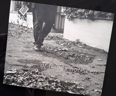 Of Things Not Seen signed/dedicated by Jim Grover photographer. 