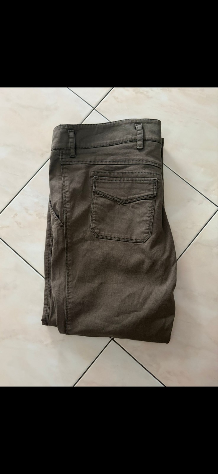 Prada Jeans Uomo Vintage Grigio Straight Denim Luxury Archive Taglia 44