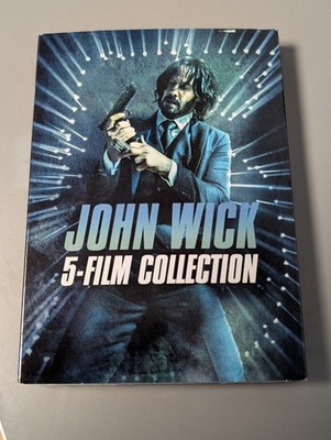 BRAND NEW  *JOHN WICK 5-FILM COLLECTION W/BALLERINA* DVD BOX SET REGION 1