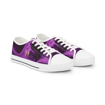 Stylish Purple Low Top Sneakers for Men, Casual Footwear, Custom Sneakers, [...]