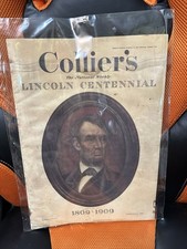Colliers The Nationals Magazine Abraham Lincoln Cover November 7 1937