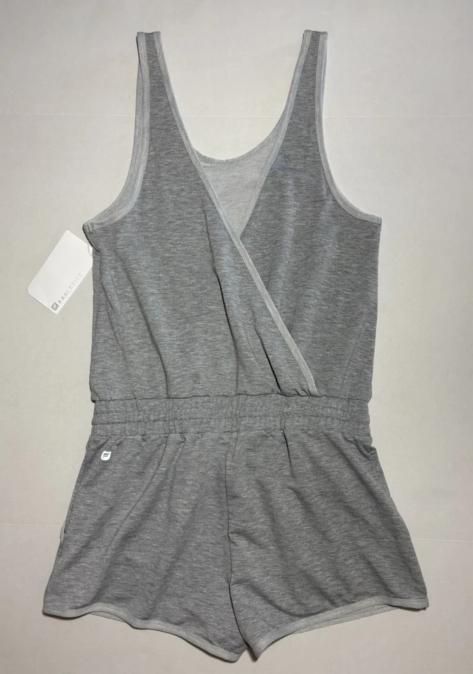 Mameluco Fabletics Leonora gris jaspeado talla M nuevo con etiquetas  Foto 2 de 4