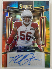 Panini 2023 Select Terrell Suggs Cardinals SIG-TSU Signatures Auto /25