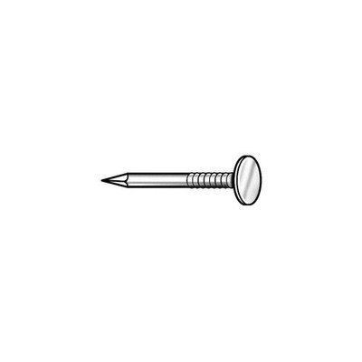 GRAINGER APPROVED 4NEY2 Roofing Nail,1 in,11 ga,PK267 4NEY2