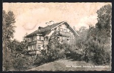 AK Salzberg b. Berchtesgaden, Hotel Haus Vogelrast, Bes. Josef Stocker 1951