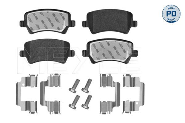 Meyle Bremsbelagsatz, Scheibenbremse MEYLE-PD: Advanced Perform 025 244 9618/PD-image