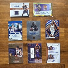 PHOENIX SUNS AUTO, RELIC & #D LOT (8) ALL #D /50 OR LESS - NT, SP AUTHENTIC