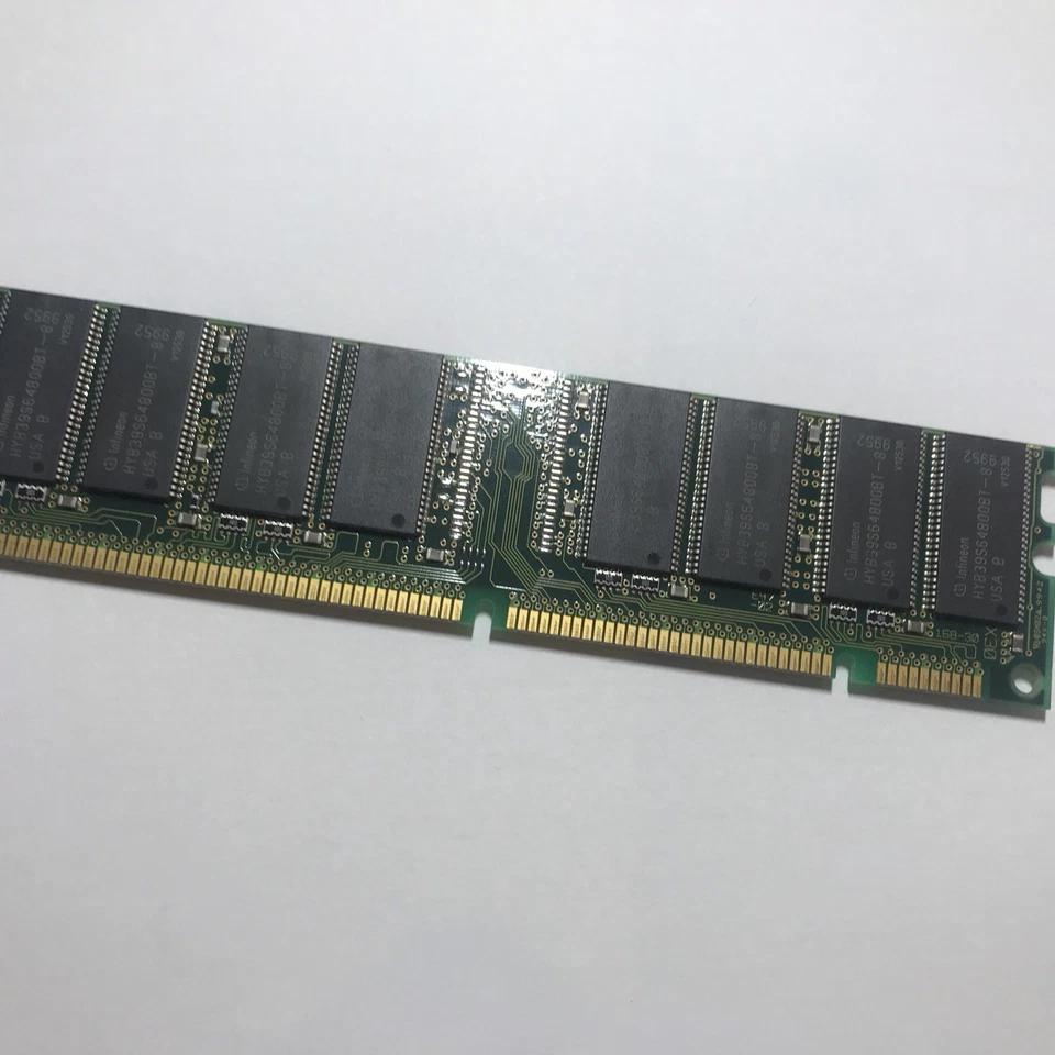 Infineon HYS64V16220GU-8-B SDRAM 128MB PC-100 222 620 DIMM 100mhz RAM Memory - Image 2 of 2