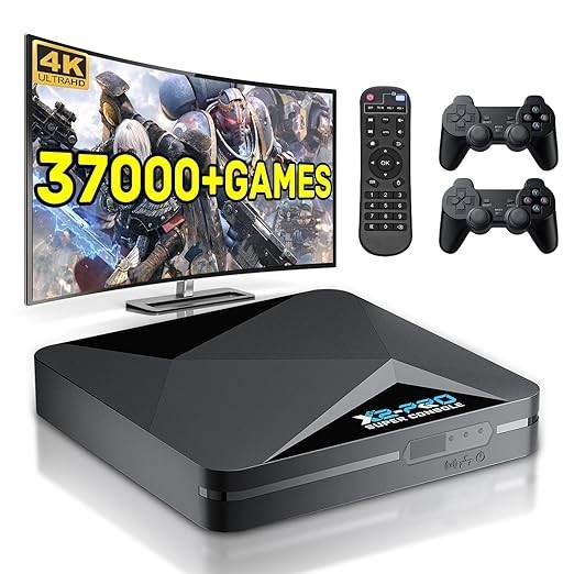 X2-Pro Super Console Retro Game Set Top Box 64GB 128GB 256GB Emuelec Android 9