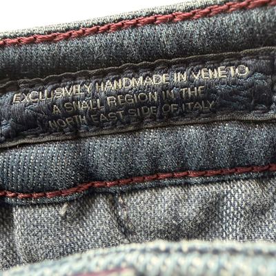 Jacob Cohen Luxury Jeans Fit Comfort Mens 31 Italian Handmade Zip