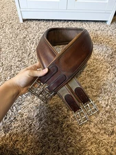 Brown Leather English Girth Beval 44”
