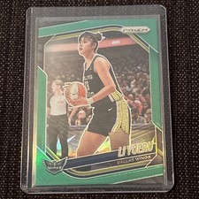 2025 Panini Prizm WNBA- Green Prizm #28 Li Yueru- Dallas Wings 
