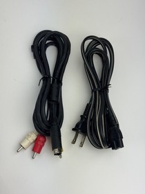 Sega Saturn Black Console Bundle MK-80000A w/ 2 OEM Controllers