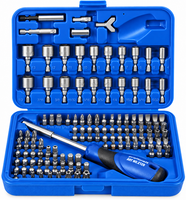 "1/4\" Bit-Box (Standard / Securi, Kurz) 122-Teilig"