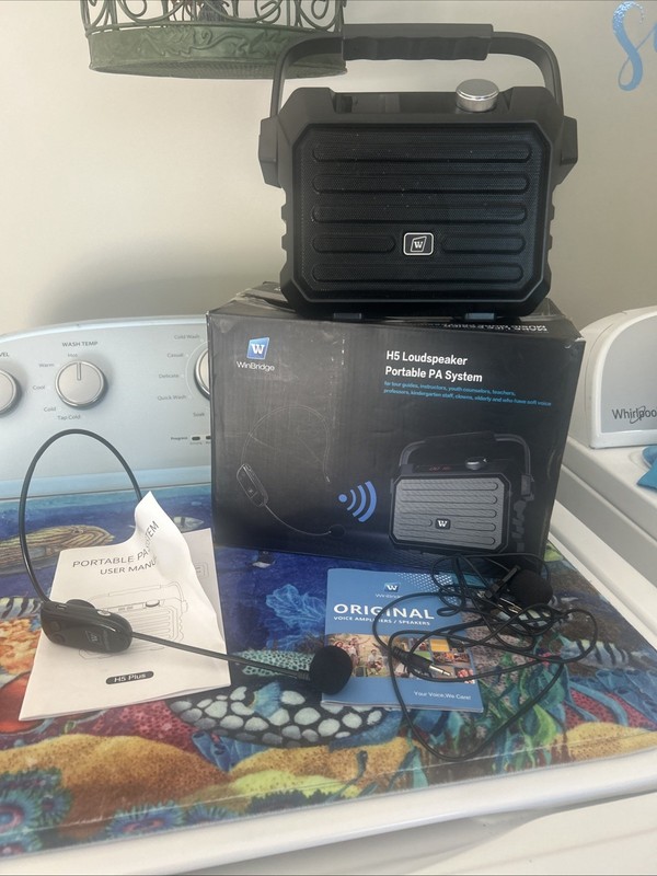 WinBridge Bluetooth Wireless Voice Amplifier Portable PA System H5 Not Working