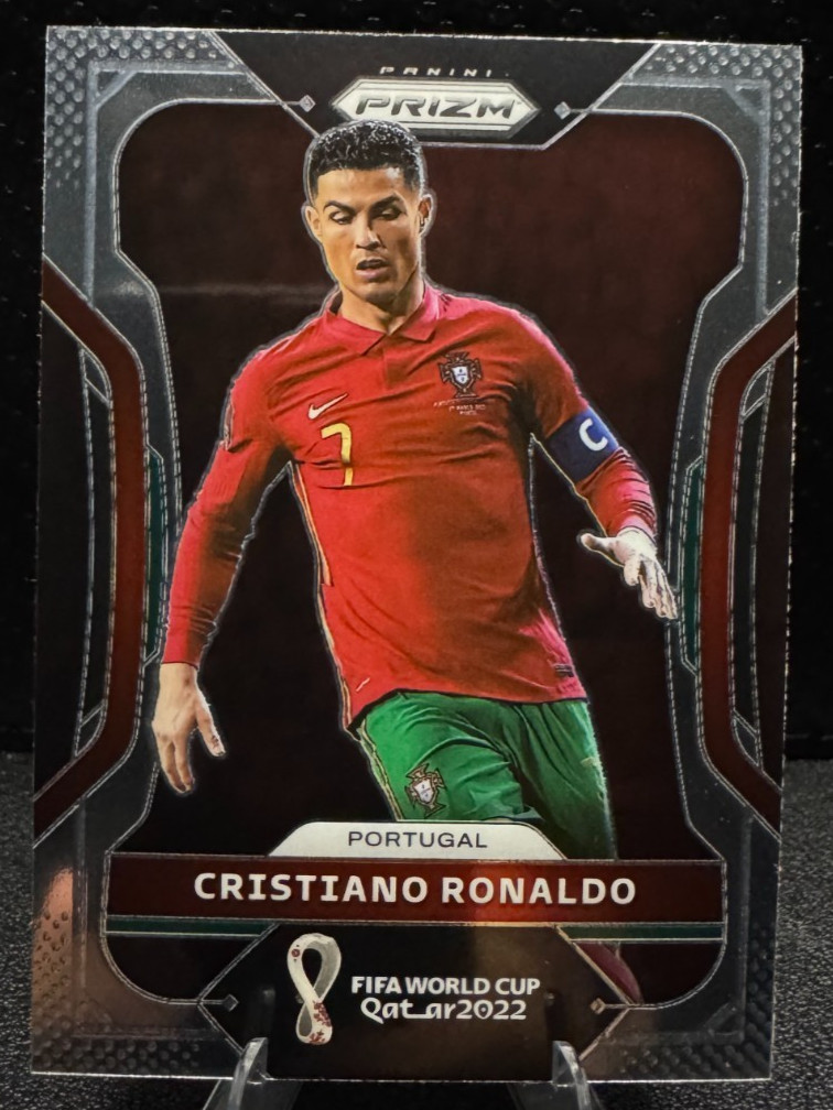 2022 Panini Prizm World Cup #175 Cristiano Ronaldo Portugal