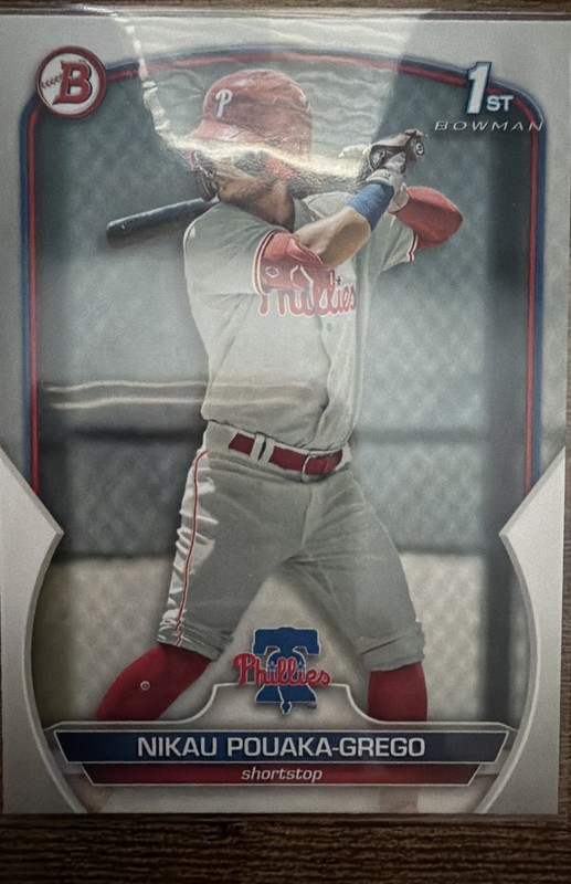 2023 Bowman - Prospects Nikau Pouaka-Grego #BP-89 (RC)