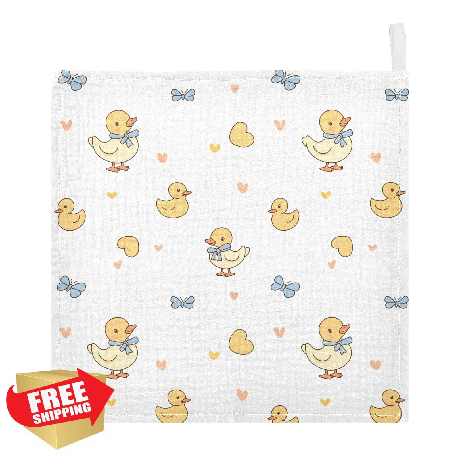 vvfelixl Washcloths Color71 Duck 3 Pack 11.8x11.8in