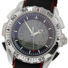 Omega AUTH OMEGA SPEEDMASTER PROFESSIONAL X-33 WATCH 3290.50 QUARTZ TITANIUM MEN'S F/S