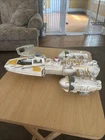 VTG 1999 Hasbro Star Wars Y-Wing Fighter Ship Vehicle Base Part Incomplete