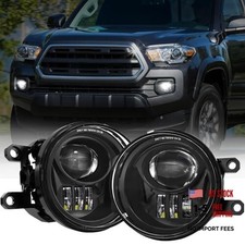 Led Fog Lights Compatible with 2016-2022 Tacoma, Black 16-22 Tacoma fog lights