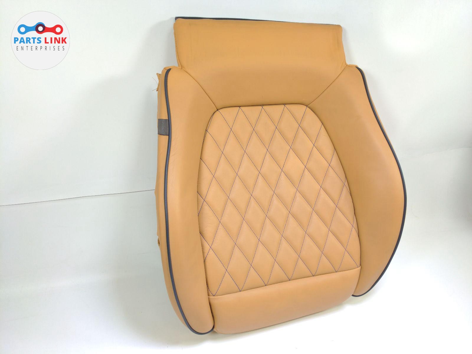 2008-12 FERRARI CALIFORNIA FRONT RIGHT SEAT COVER BOTTOM CUSHION BLUE TRIM F149