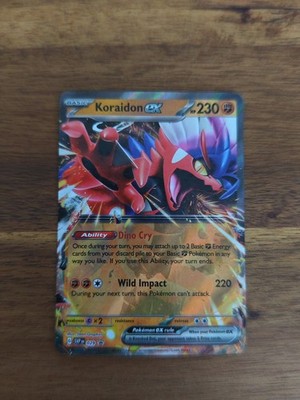 Pokemon Black Star Promo Koraidon ex SVP 029 Near Mint ENG