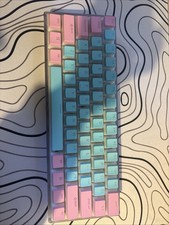Clix x Matrix Mechanical Gaming Keyboard RGB LED Pink And Blue
