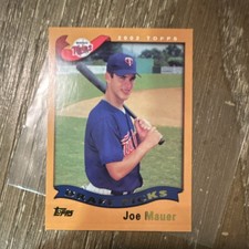Topps Joe Mauer Rookie Reprint Berger's Best Draft Picks BB-51 Minnesota Twins