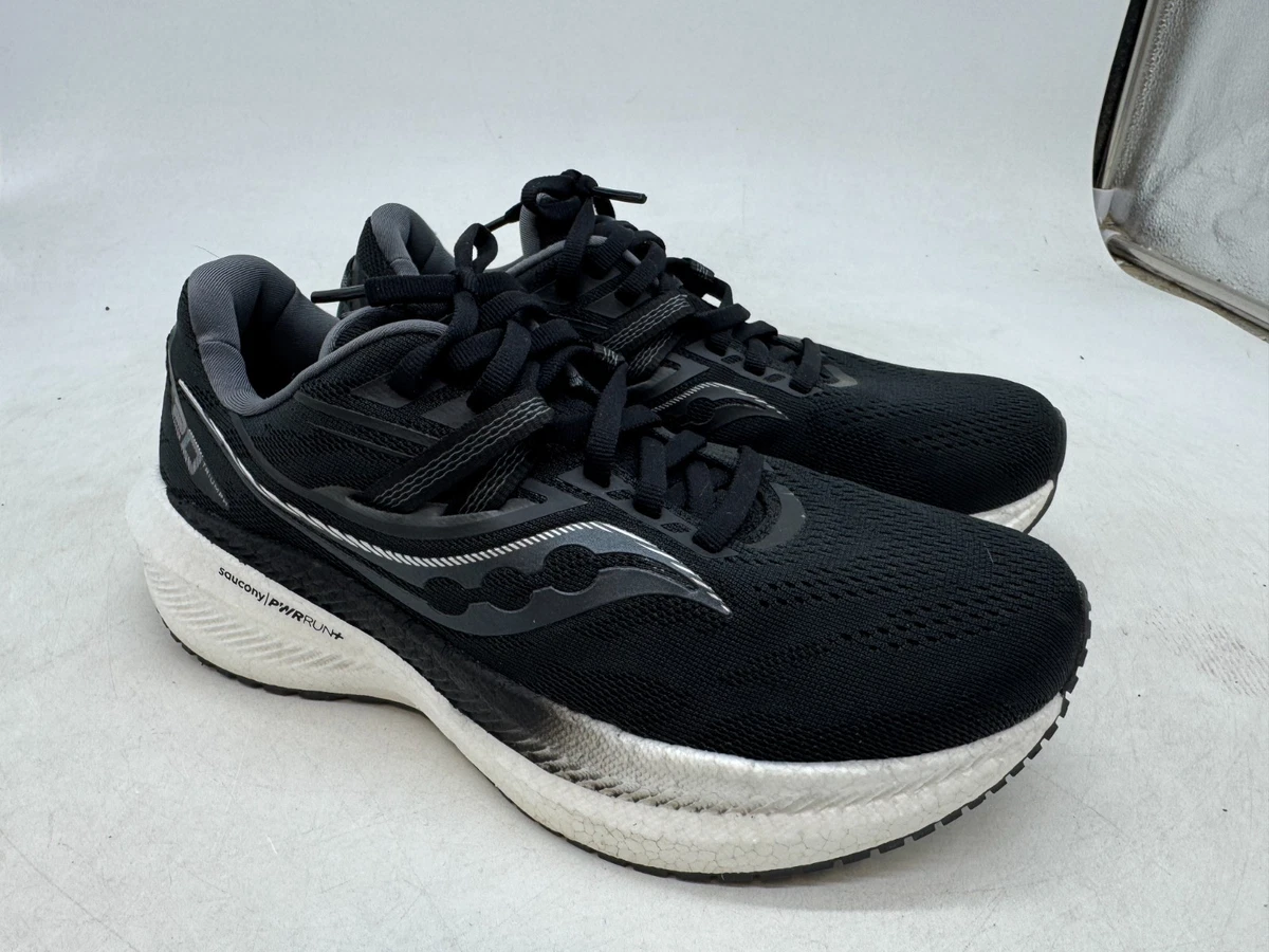 Saucony Triumph 20 Black White W for sale | eBay