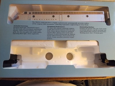 PROTO 2000 HO 8045 CB & Q BURLINGTON E8/9 LOCOMOTIVE #9942A